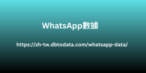 WhatsApp數據